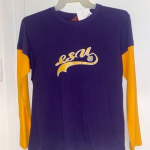 Red Oak Louisiana State University Ladies Long Sleeved Shirt